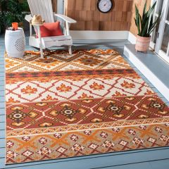 Bold Efflorescence Indoor Outdoor Area Rug