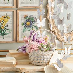 Book Page Butterfly Garland