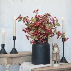 Bordeaux Berry Floral Pick