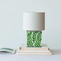 Botanical Block Base Accent Lamp
