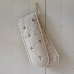 Botanical Print Double Oven Mitt
