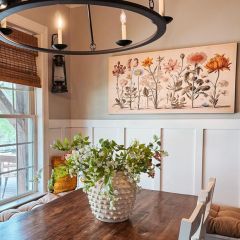 Botanical Wildflowers Wrapped Canvas Wall Art