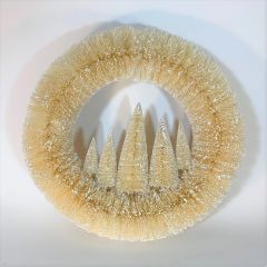 Bottlebrush Christmas Wreath