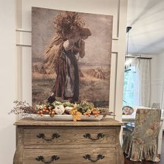 Bountiful Harvest Gallery Wrapped Aged Canvas Print