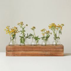 Boxed Bottle Vase Centerpiece