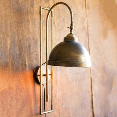 Brass Finish Wall Lamp
