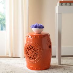 Bright Accents Ceramic Garden Stool
