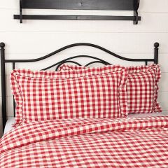 Bright Buffalo King Ruffled Pillow Sham