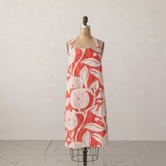 Bright Floral Cotton Apron