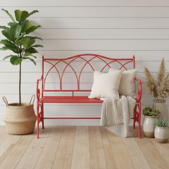 Bright Iron Bench