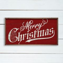 Bright Merry Christmas Wall Sign
