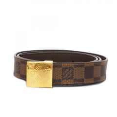 Brown Canvas Louis Vuitton Belt