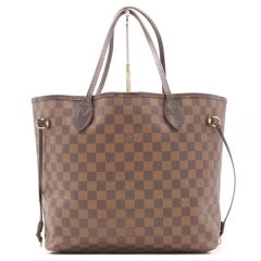 Brown Canvas Louis Vuitton Neverfull Bag