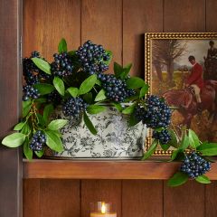 Brown Floral Ceramic Planter Pot
