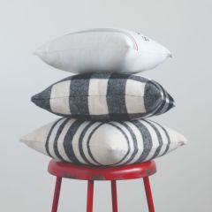 Brushed Cotton Pattern Pillow Set of 2