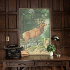 Buck in The Woods Paint By Number Framed Wall Decor