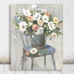 Bucket Bouquet Wall Art