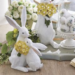 Bunny and Baby Figurine