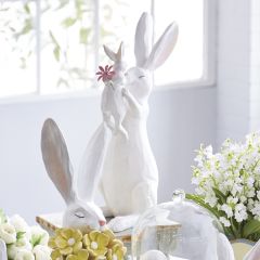 Bunny With Baby Statue