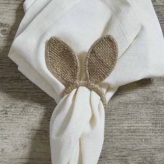 Burlap Bunny Ears Napkin Holder