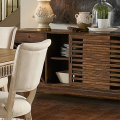 Burnt Brown Wine Bar Sideboard