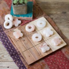 Wooden Tic Tac Toe Board