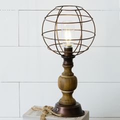 LED Pedestal Lantern Light