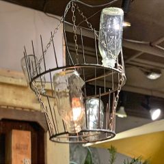 Bottle Drying Rack Light Fixture
