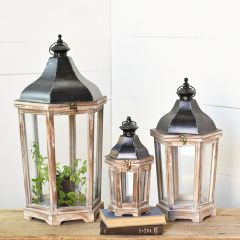 Carriage House Decorative Lanterns Set of 3