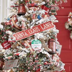 Santa Claus Lane Sign