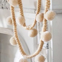 Festive Pom Pom Garland