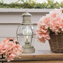 Chic Farmhouse LED Lantern