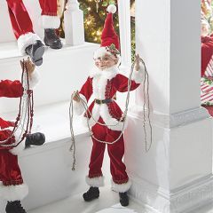 Posable Holiday Elf Figure 16 Inch