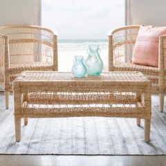 Natural Rattan Coffee Table