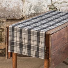 Herringbone Plaid Farmhouse Table Runner