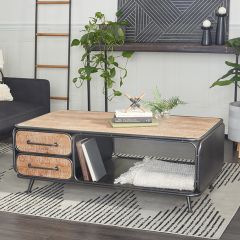 Retro Industrial Coffee Table