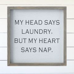 Framed Laundry Room Wall Decor