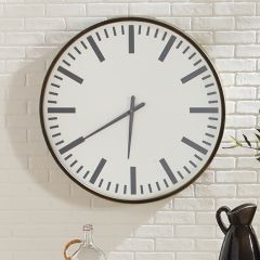 Modern Industrial Wall Clock