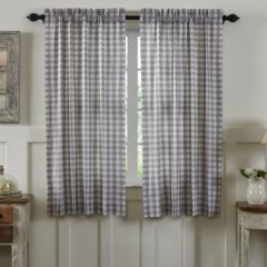 Classic Buffalo Check Short Panel Set of 2