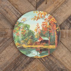 Cabin In the Woods Dinner Plate Set of 4