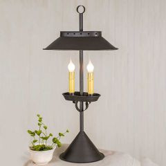 Candle Style 2 Light Desk Lamp