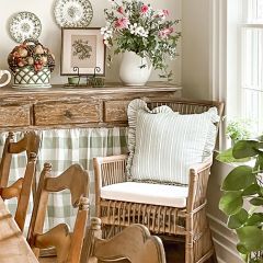 Cane and Rattan Chair