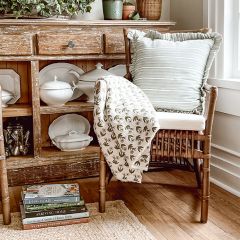 Cane and Rattan Chair