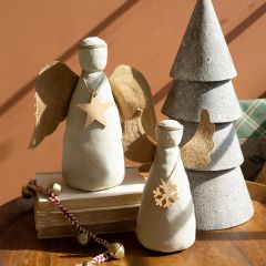 Canvas Angel Tabletop Decor Set of 2