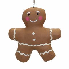 Canvas Gingerbread Ornament Boy