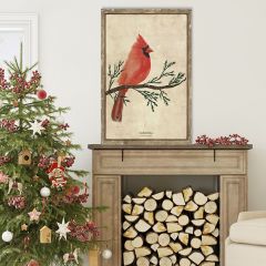 Cardinal Print Canvas Wall Art