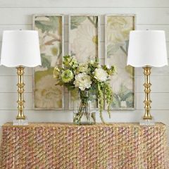 Carved Tranquil Garden Wall Panel Set of 3