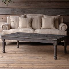 Carved Wood Coffee Table