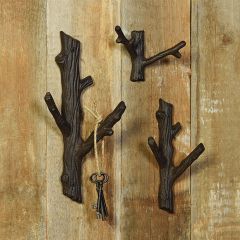 Cast Iron Branch Wall Hook