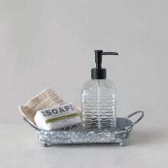 Cast Iron Decorative Tray With Handles